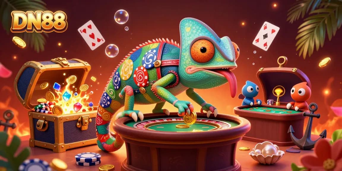 Engage with thrilling casino adventures at DN88, where vibrant gaming elements collide with an enchanting atmosphere.