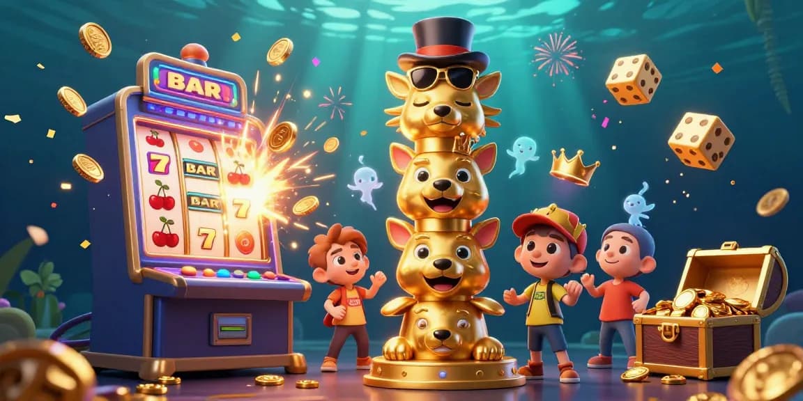 Join Open88 and spin the reels of a thrilling jackpot slot machine with golden treasures!