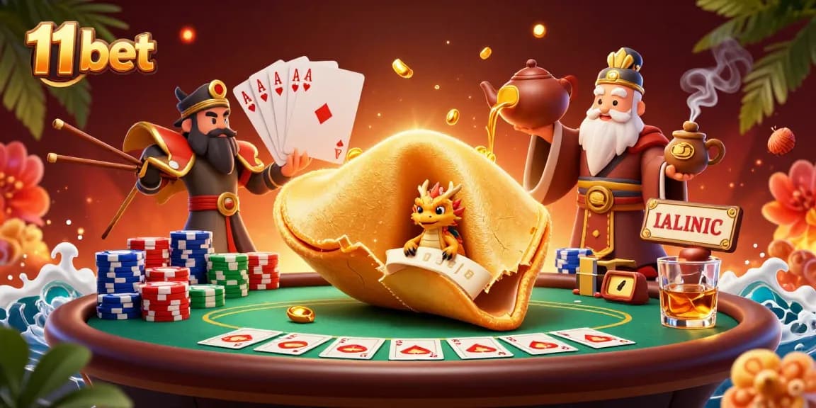 Join the action at 11 bet with a vibrant 3D scene of poker excitement and fortune!