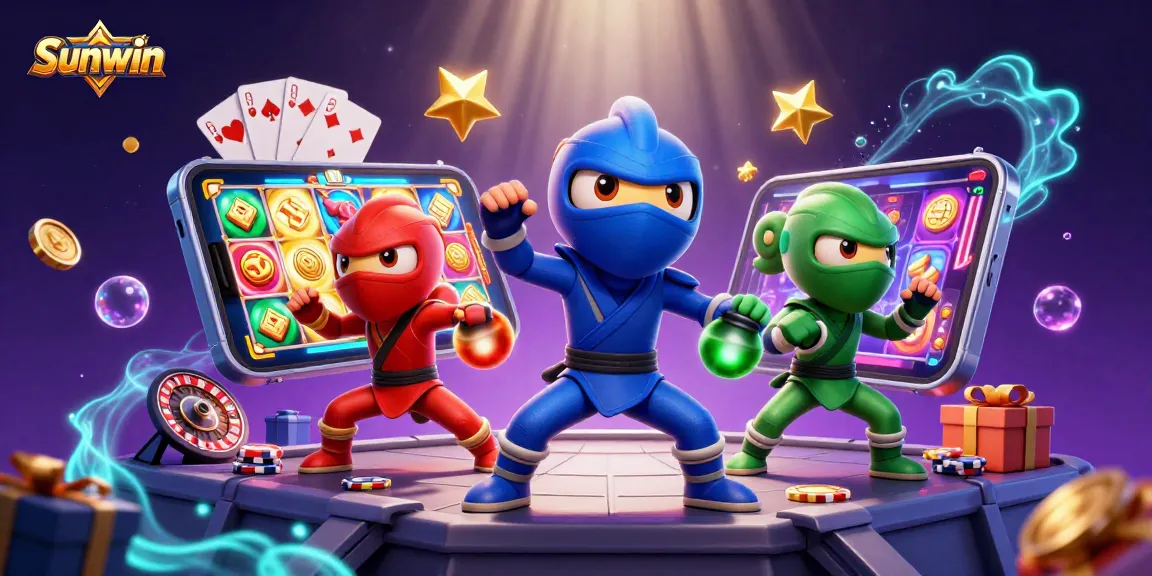 Play thrilling games at Sunwin with exciting actions from casino ninjas and vibrant rewards.
