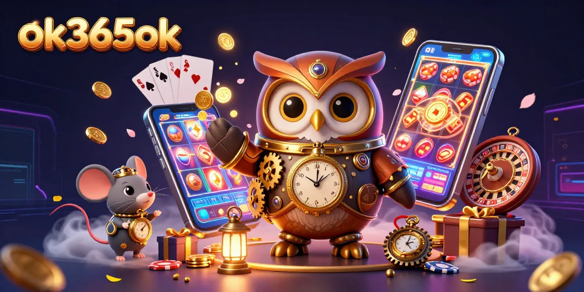 Engage in thrilling jackpots at ok365ok with an enchanting 3D casino scene.