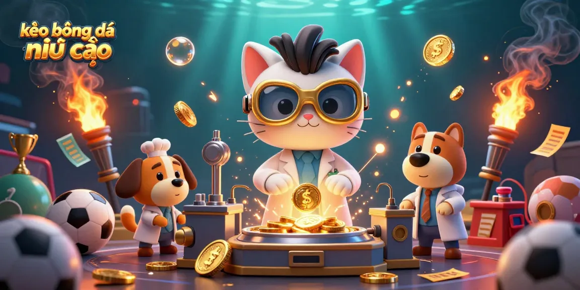 Engage with kèo bóng đá nhà cái betting excitement through dynamic sports-themed illustration.