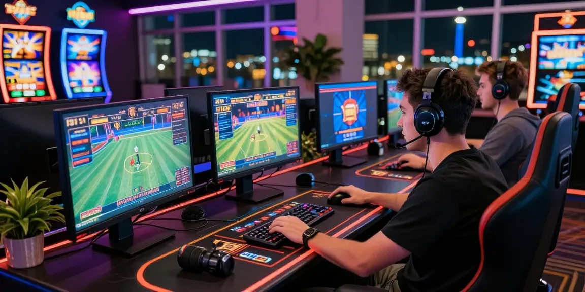 Engaged player experiencing online gaming excitement at https://bl555.solutions/ with vibrant casino visuals and live dealer interfaces.