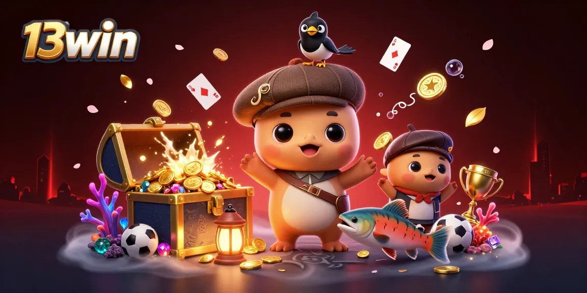 Engage in thrilling gameplay at 13win with golden treasures and exciting characters