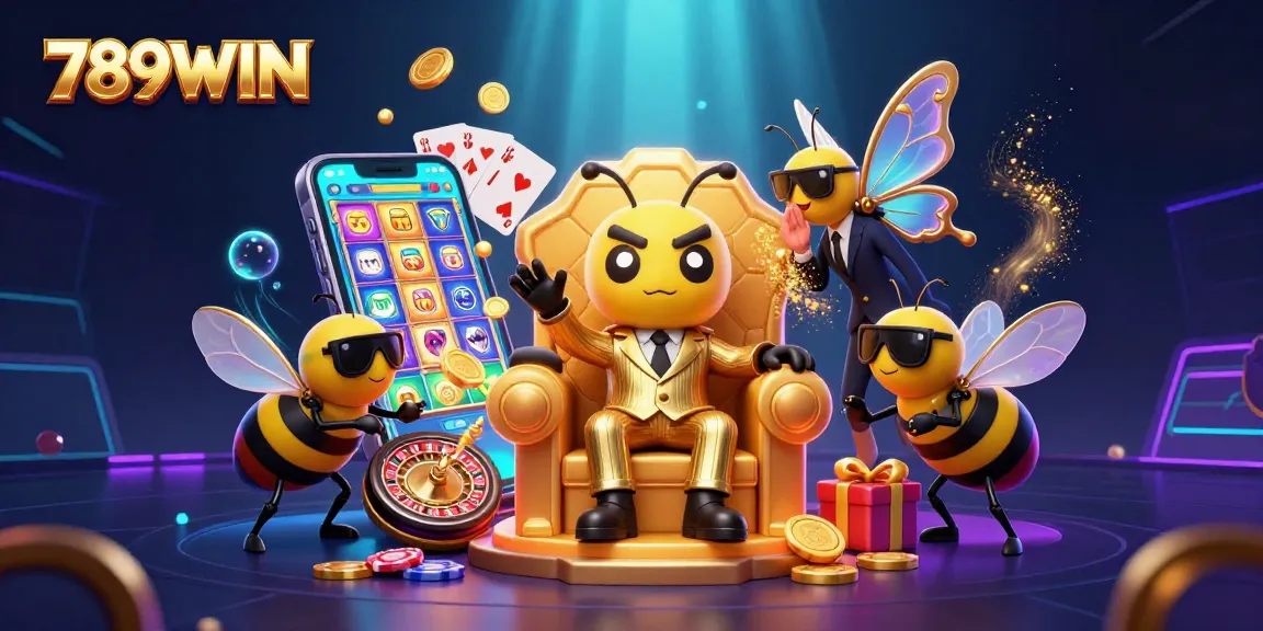 Experience thrilling gameplay at 789WIN with enchanted casino visuals featuring vibrant slots and characters.