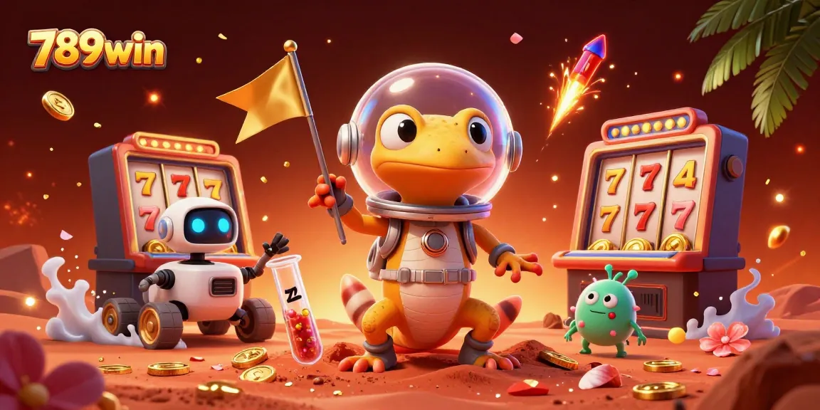Experience the excitement at 789win with a vibrant Martian casino adventure.