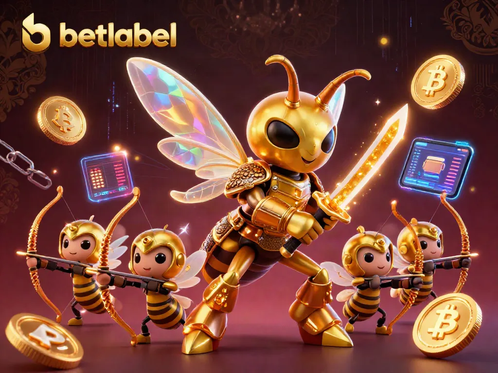 Engage in thrilling gameplay at betlabel featuring vibrant gaming elements and a unique samurai character.