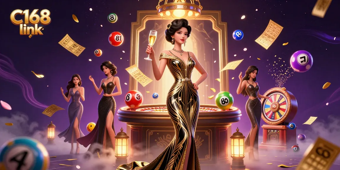 Experience the thrill of C168 link with vibrant casino scenes and dynamic game elements.