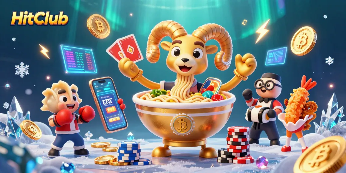 HitClub offers a thrilling casino experience with vibrant characters and exciting gameplay elements.