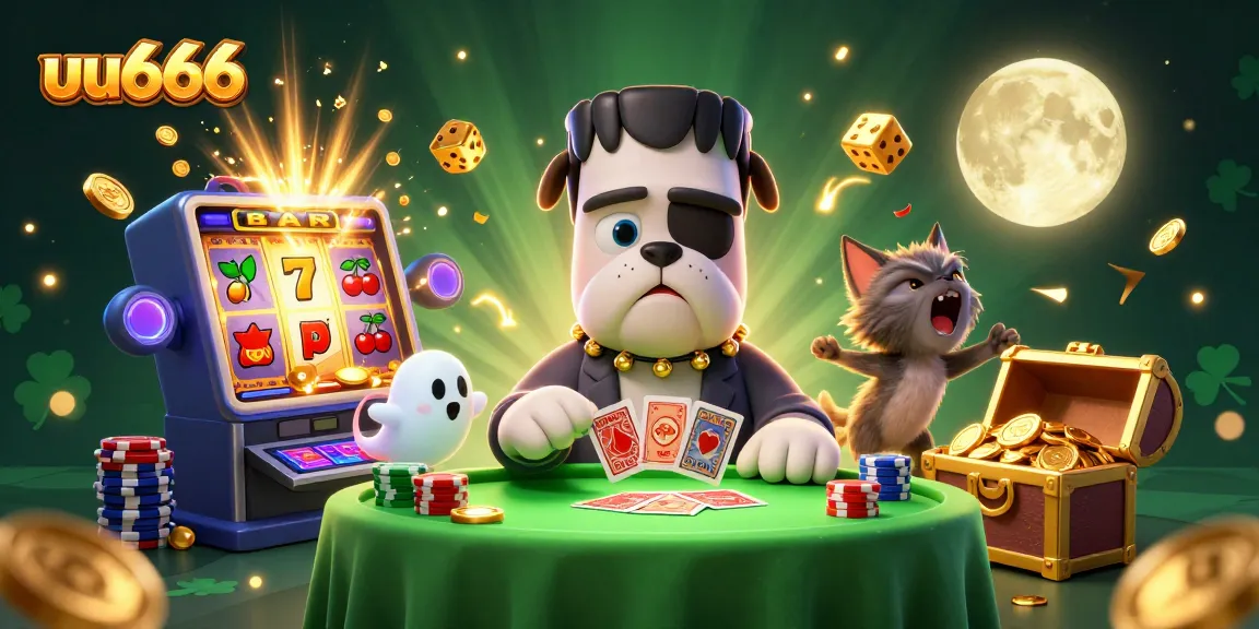 Engage in thrilling gameplay with uu666, featuring vibrant characters and dynamic casino elements.