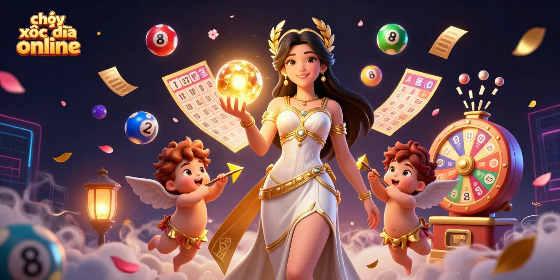 Experience the excitement of chơi xóc đĩa online with vibrant 3D casino elements.