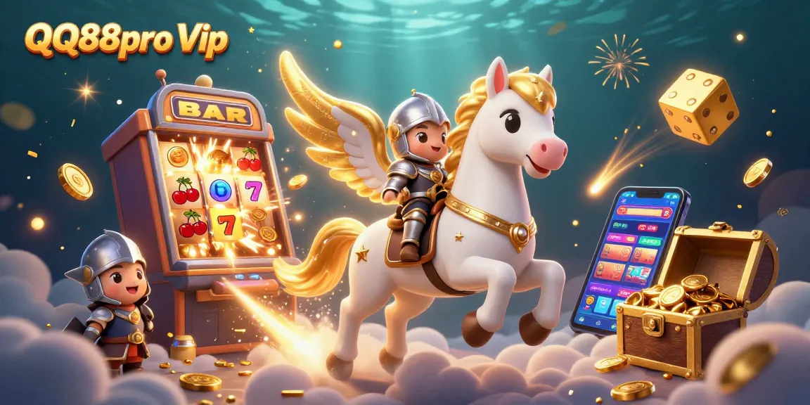 Experience the thrill of winning at QQ88pro Vip with dynamic games and colorful casino visuals.