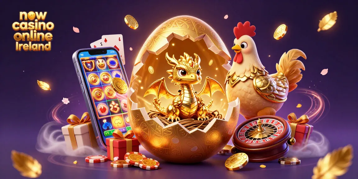 Engage with new casino online Ireland through vibrant golden dragon and exciting game elements.